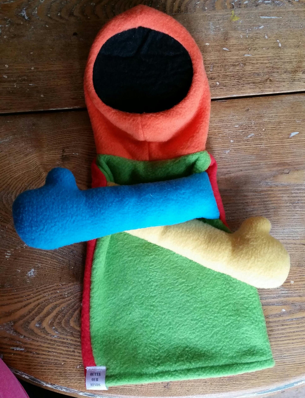 Puppet Party Pack: Set of Five Small Hand Puppets with Arms