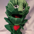 Custom Small Movable Mouth Hand Puppet, Muppet Style Portrait Character Puppet