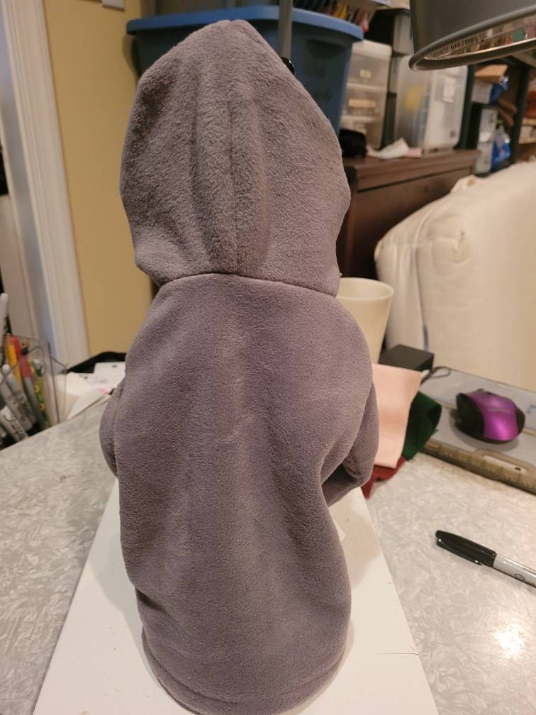 Customizable Undecorated Fleece Hand Puppet, Movable Mouth, Kids Puppet Show Toy