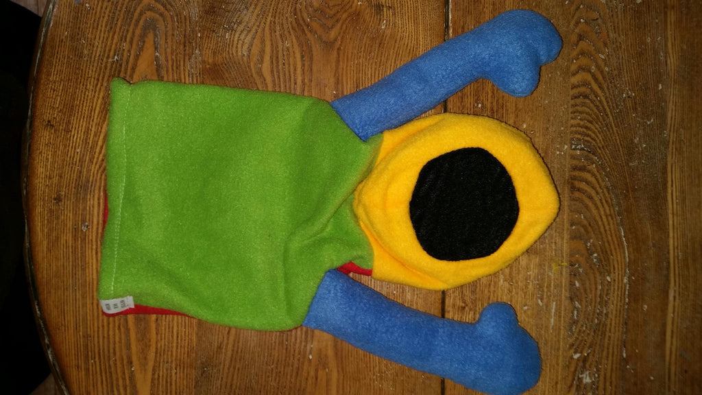 Puppet Party Pack: Set of Five Small Hand Puppets with Arms